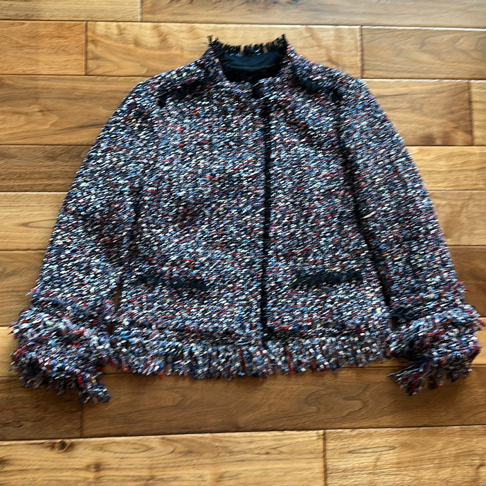 Ann Taylor Fiesta tweed Jacket